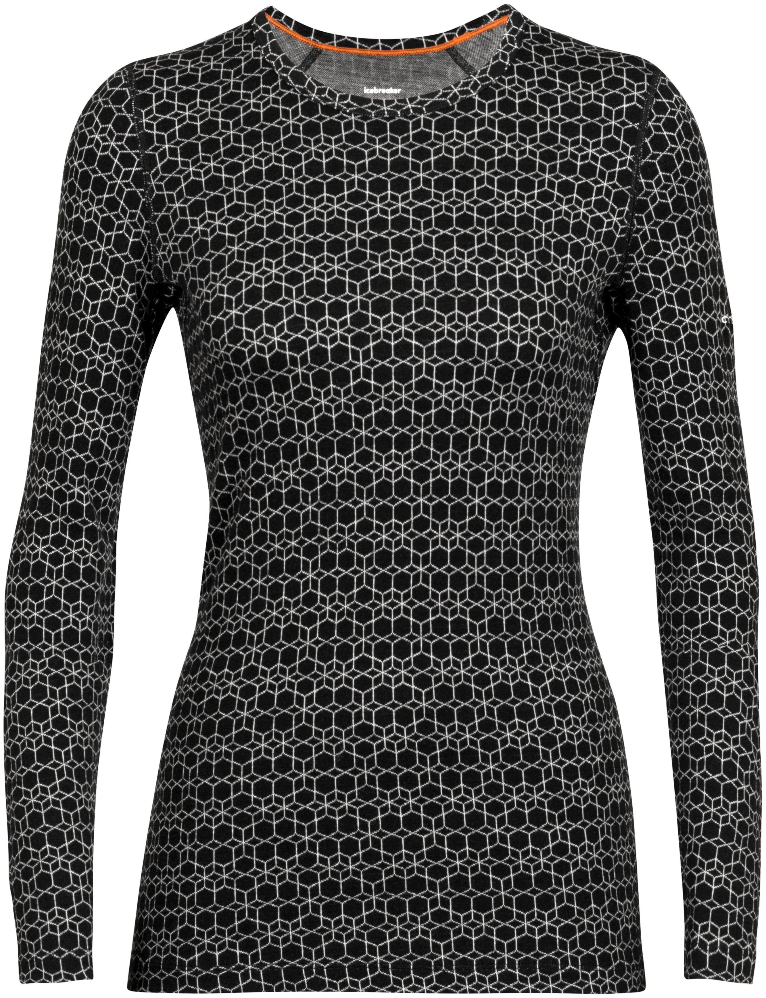W's 250 Vertex LS Crewe Black/Snow/J