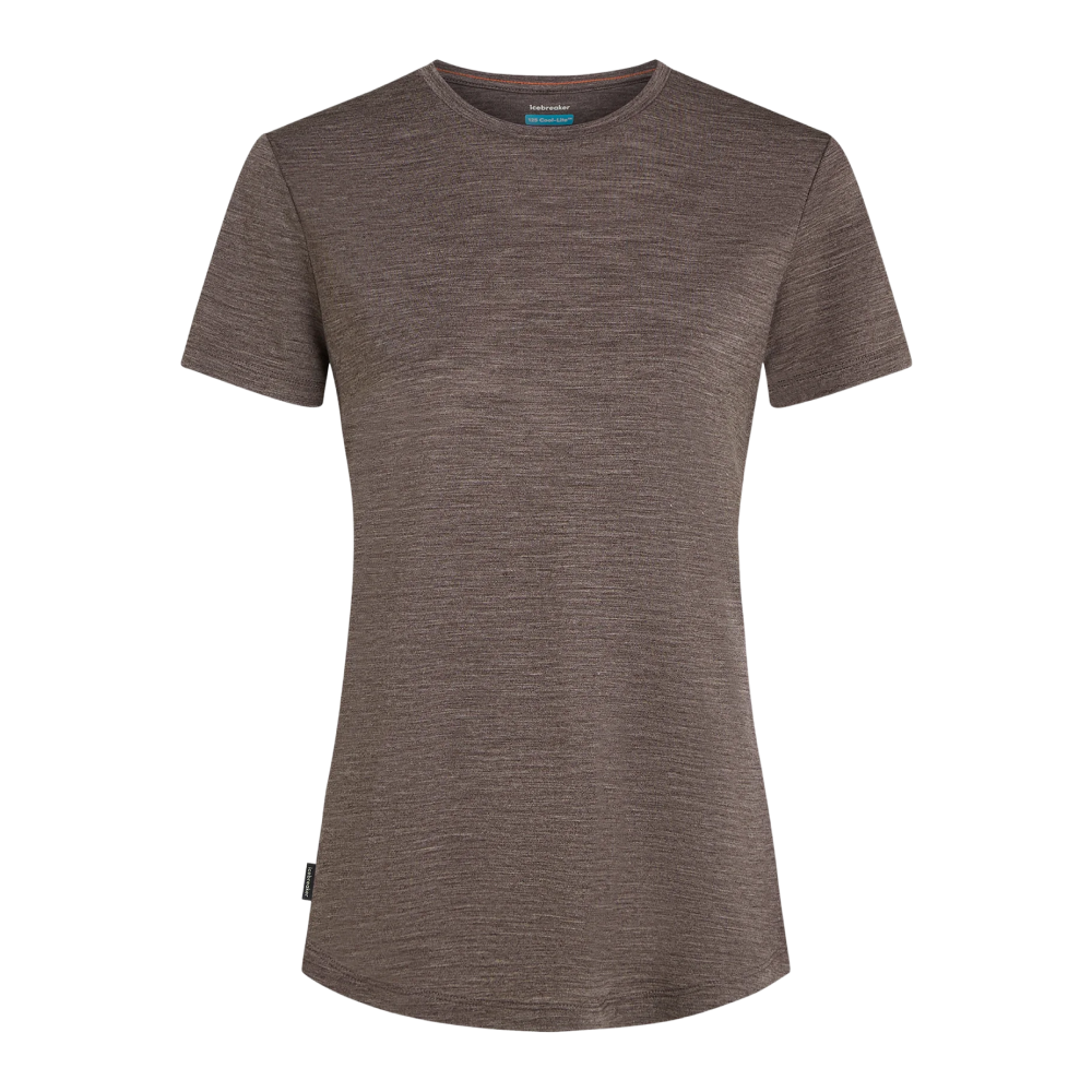 W's Merino 125 Cool-Lite Sphere Iii Ss Tee Bittersweet Heather