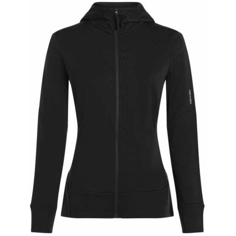 W's Merino 260 Quantum LS Zip Hoodie Black