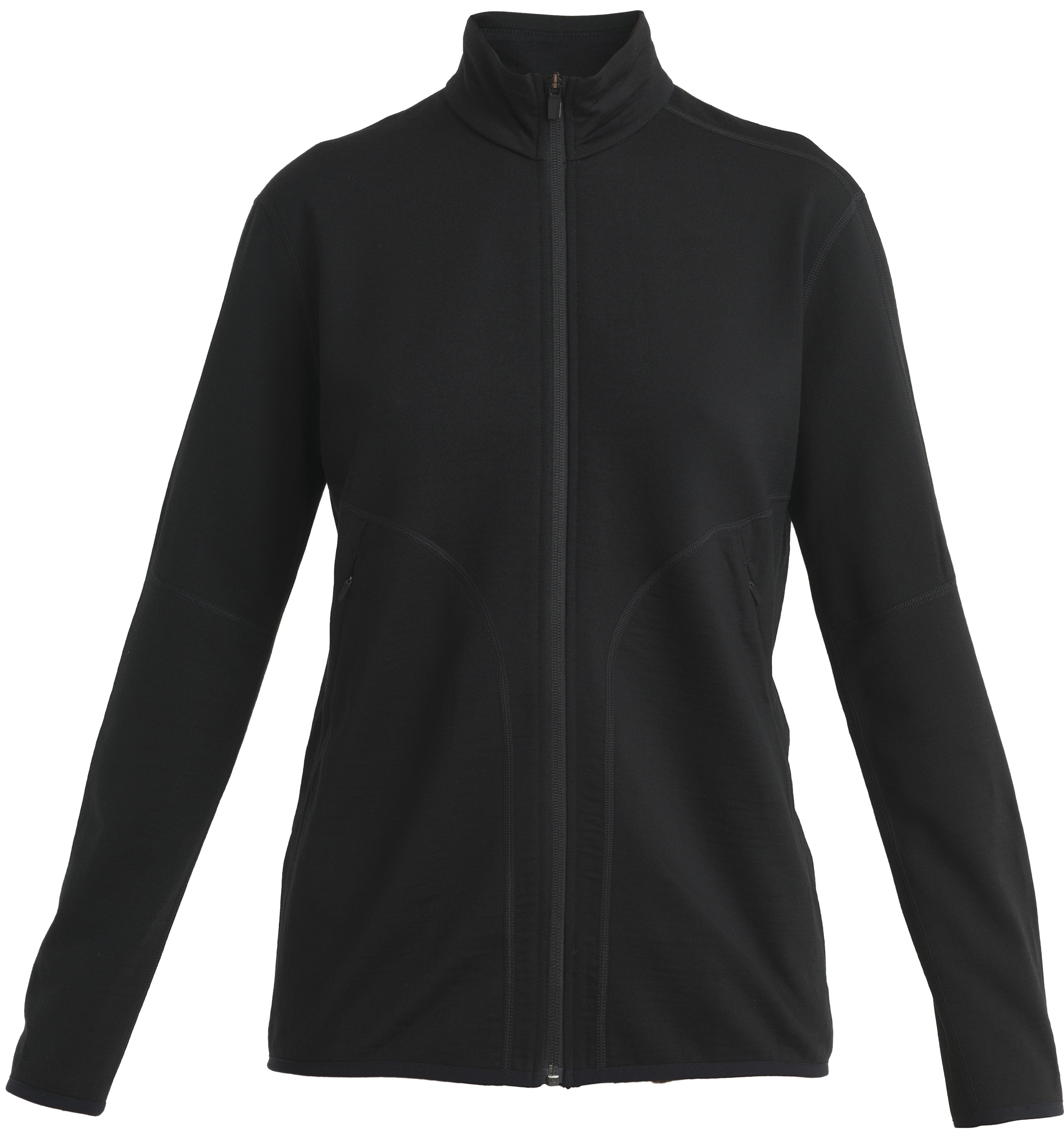 W's Merino 560 Realfleece Elemental II LS Zip Black