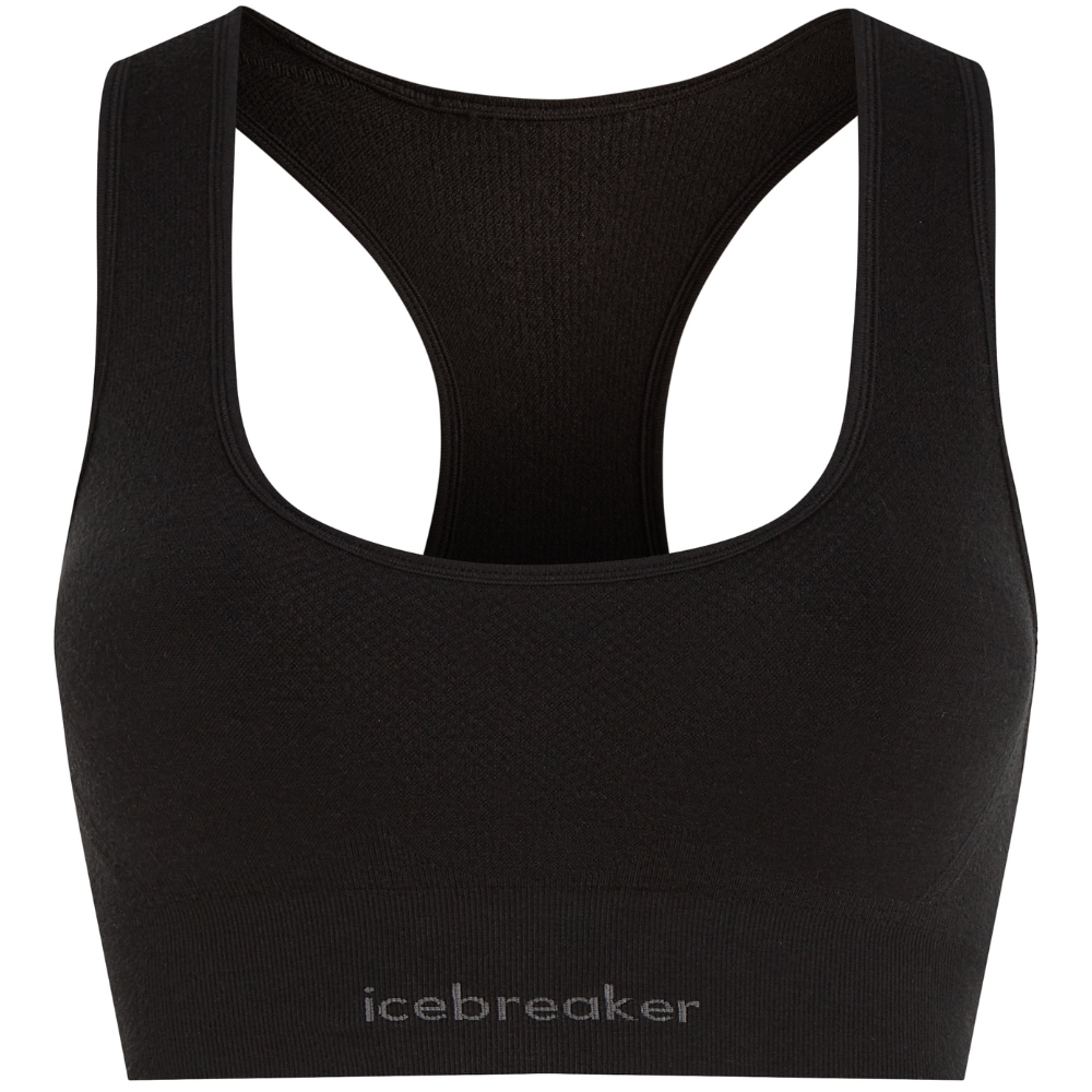 W's Merino Blend 260 Zoneknit™ Seamless Bra Black