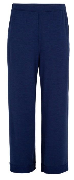 W's Merino Wide Pants Royal Navy
