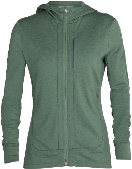 W's Quantum III LS Zip Hood Sage