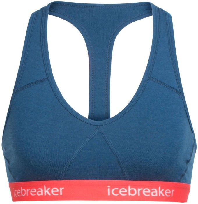 W's Sprite Racerback Bra Poppy Red/Prussian Blue