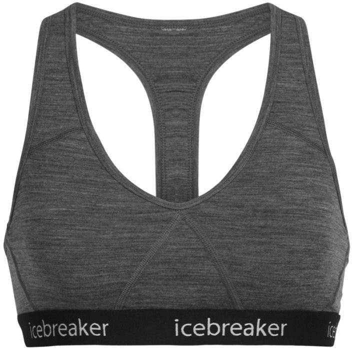 W Sprite Racerback Bra Gritstone Hthr