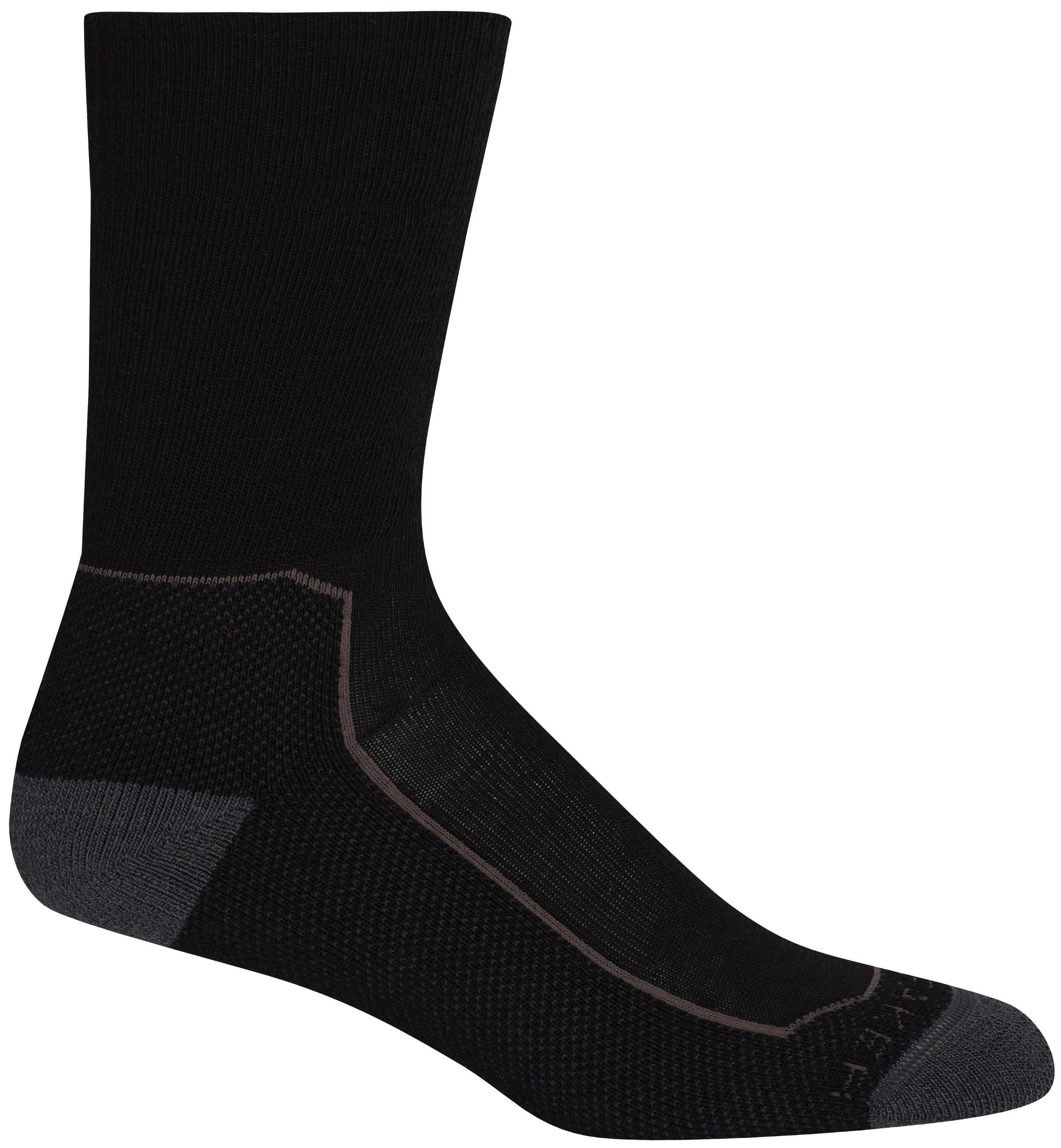 Women Hike+ Medium Crew Black/Monsoon/Mink