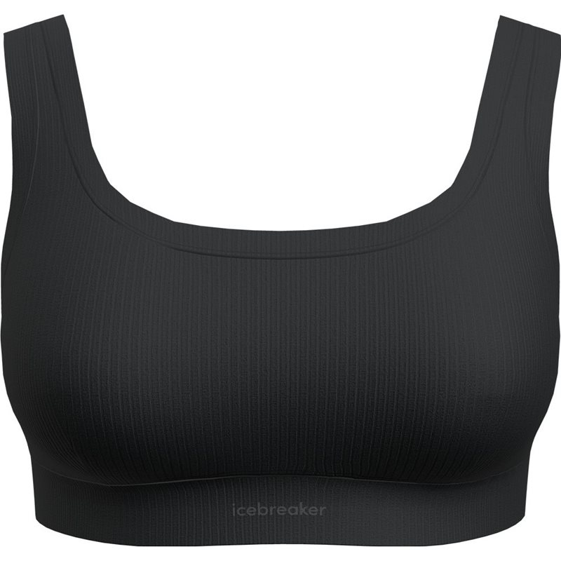 Women Merino Blend Rib Lotus Bra