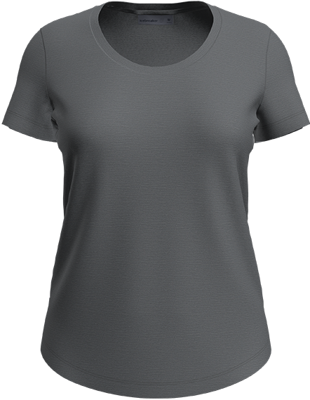 Women Tech Lite II SS Tee Gritstone Hthr