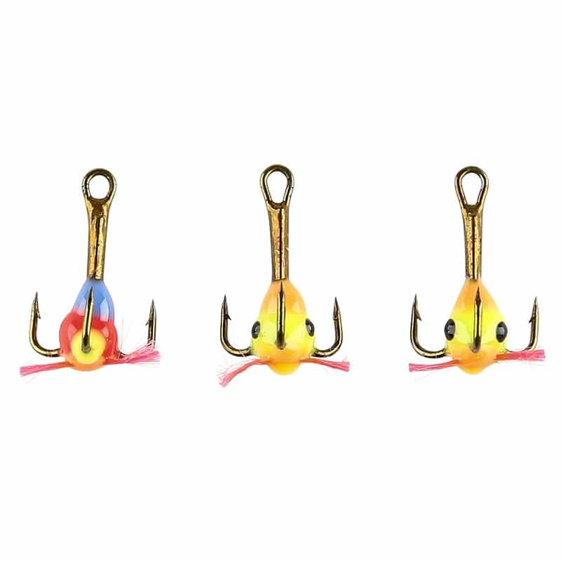 IFISH Glow Yarn Hook Size 12 3-pack