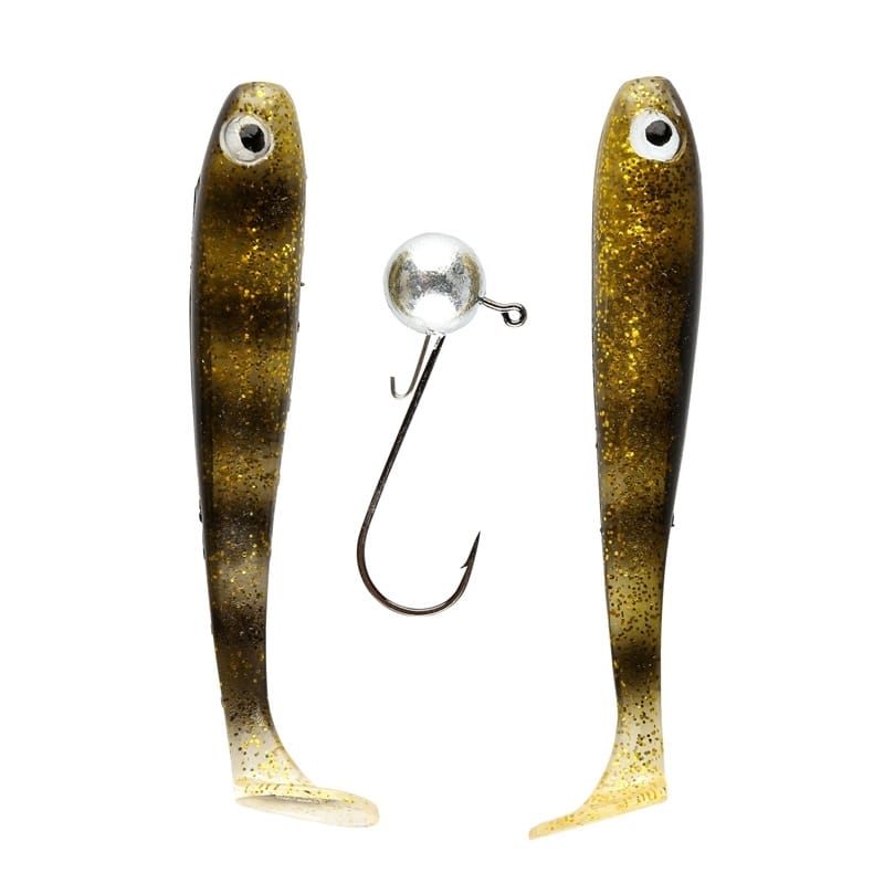 IFISH The Demon Shad 10cm 2-pack including Jig Head - SPDR