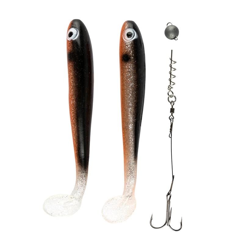 IFISH The Demon Shad 15cm 2-pack including Stinger - Silver Sally
