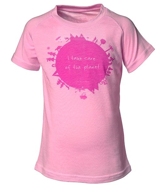 Earth Tee Kids Frost Pink