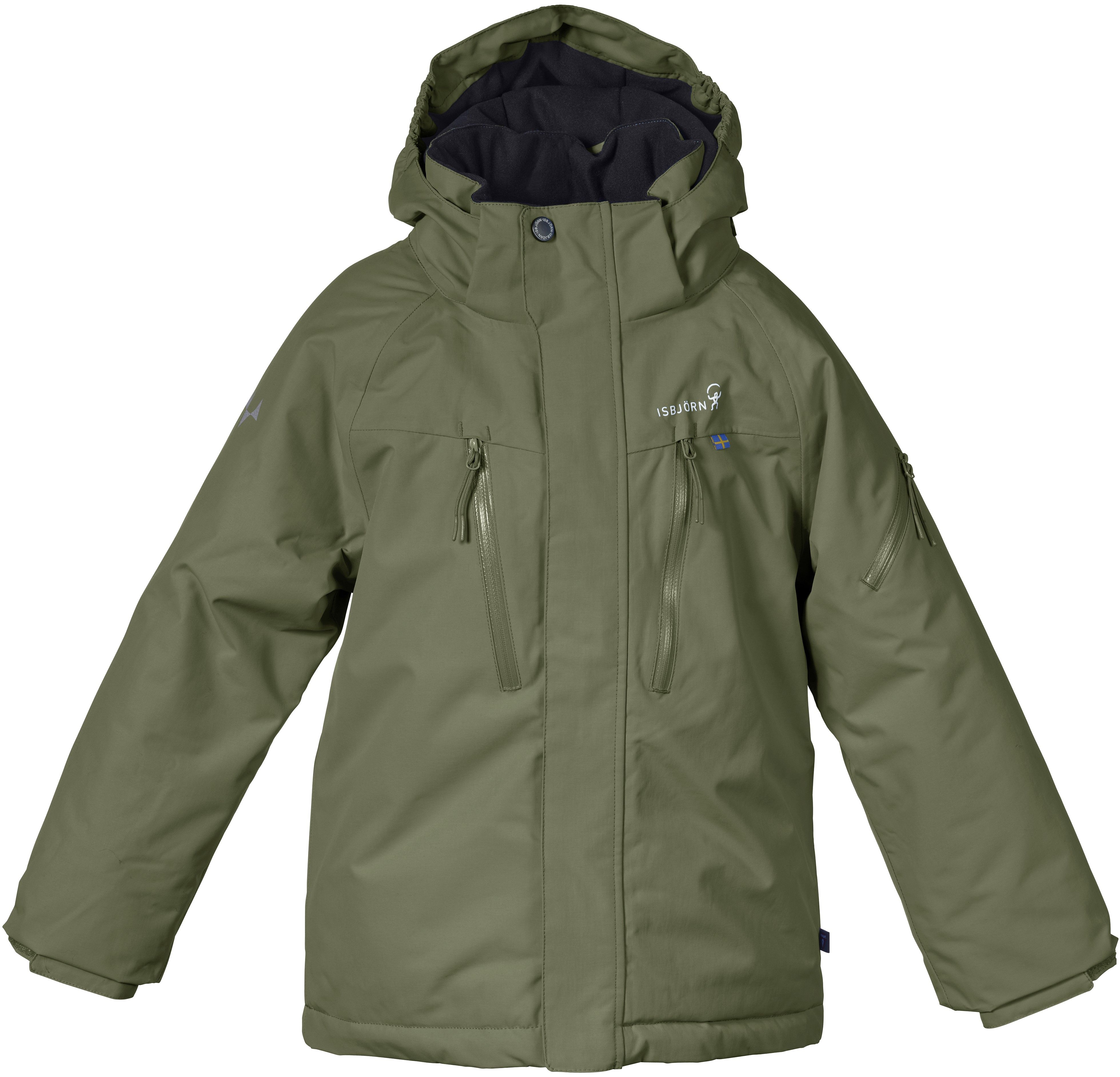 Helicopter Winter Jacket Kids Moss