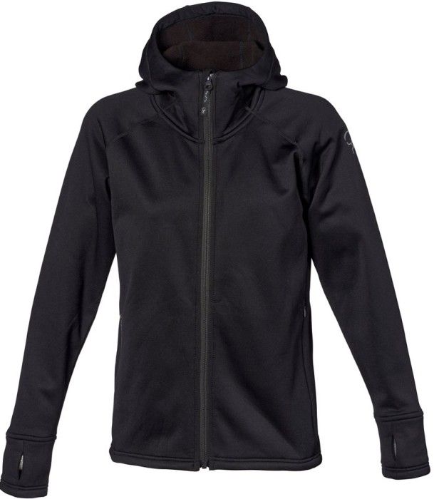 Panda Hoodie Teens Black