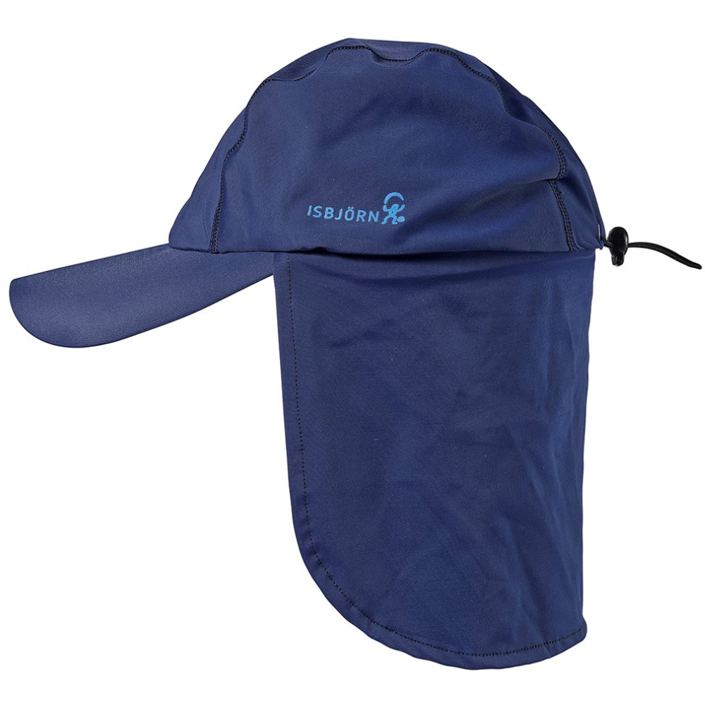 Whale Sun Cap Kids Navy