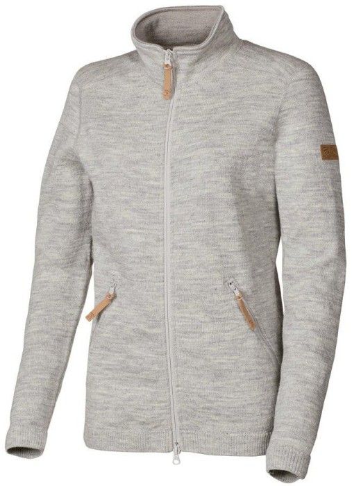 Ivanhoe W's Vanja Full Zip Light Silver Grey