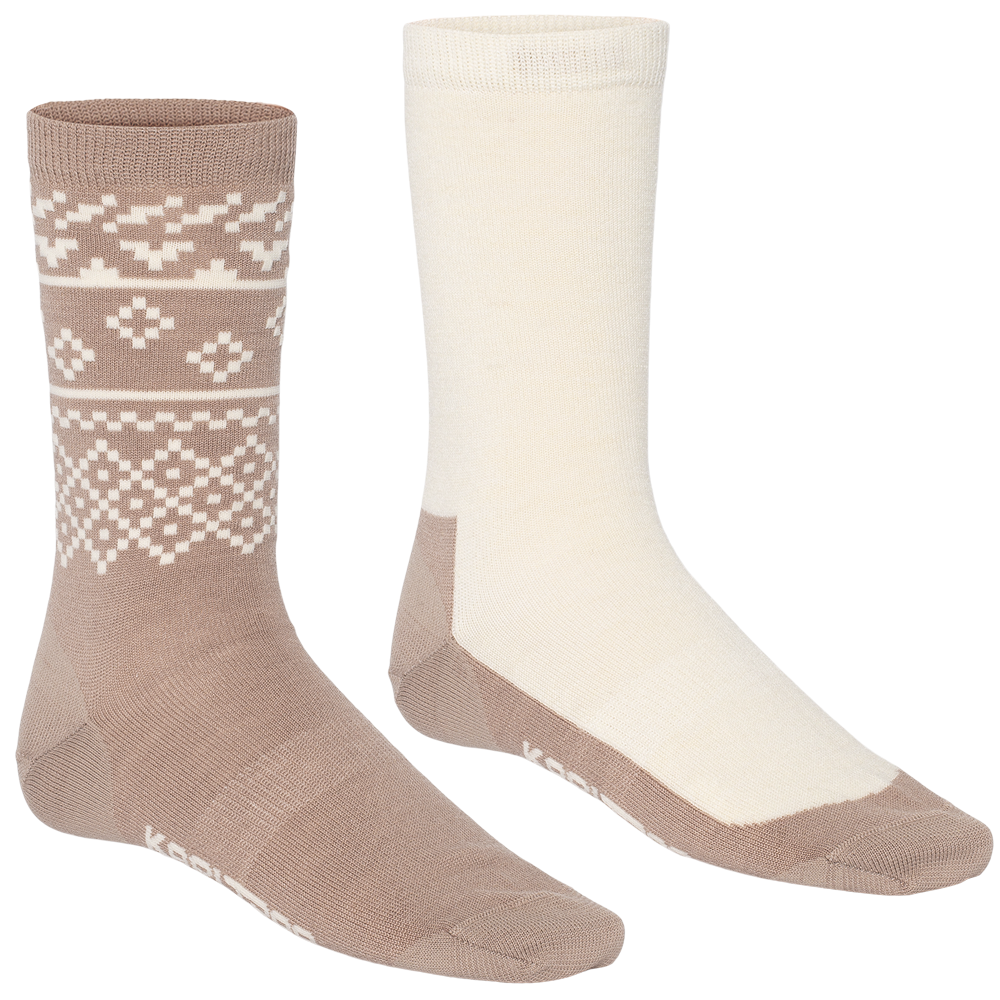 Ragna Hiking Sock 2Pk Mocha