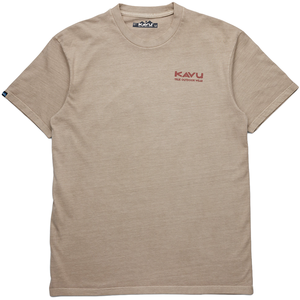M's Salmon Heavy Weight Tee Buff