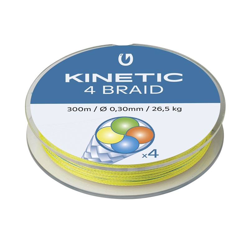 Kinetic 4 Braid 300m 0