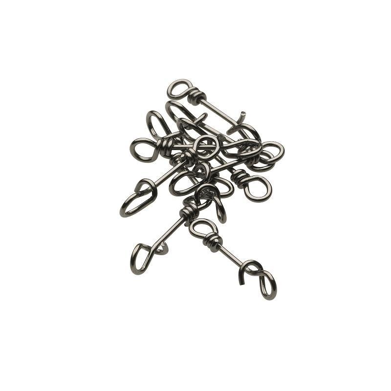 Kinetic Twist Lock #2 Black 10pcs