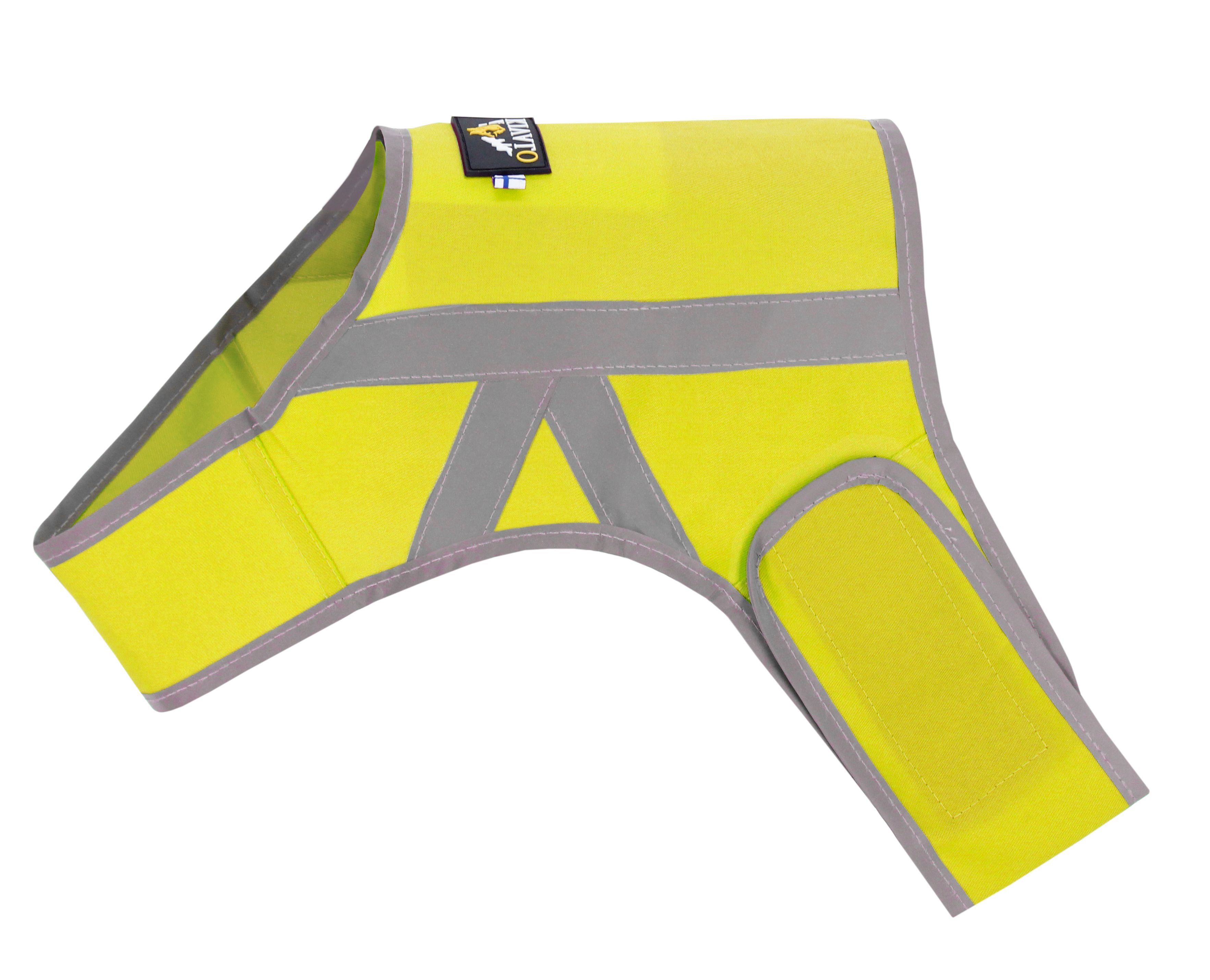 Kaamos Dog Reflective Vest Yellow XL
