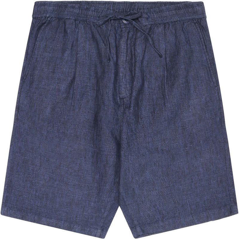 Fig Loose Linen Shorts