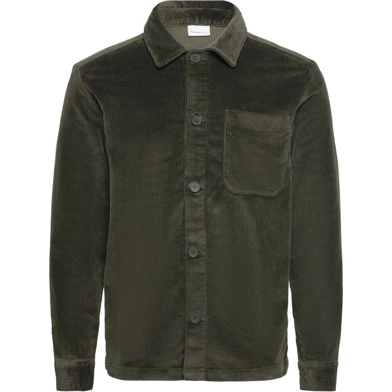 Organic Cotton Corduroy Overshirt GOTS