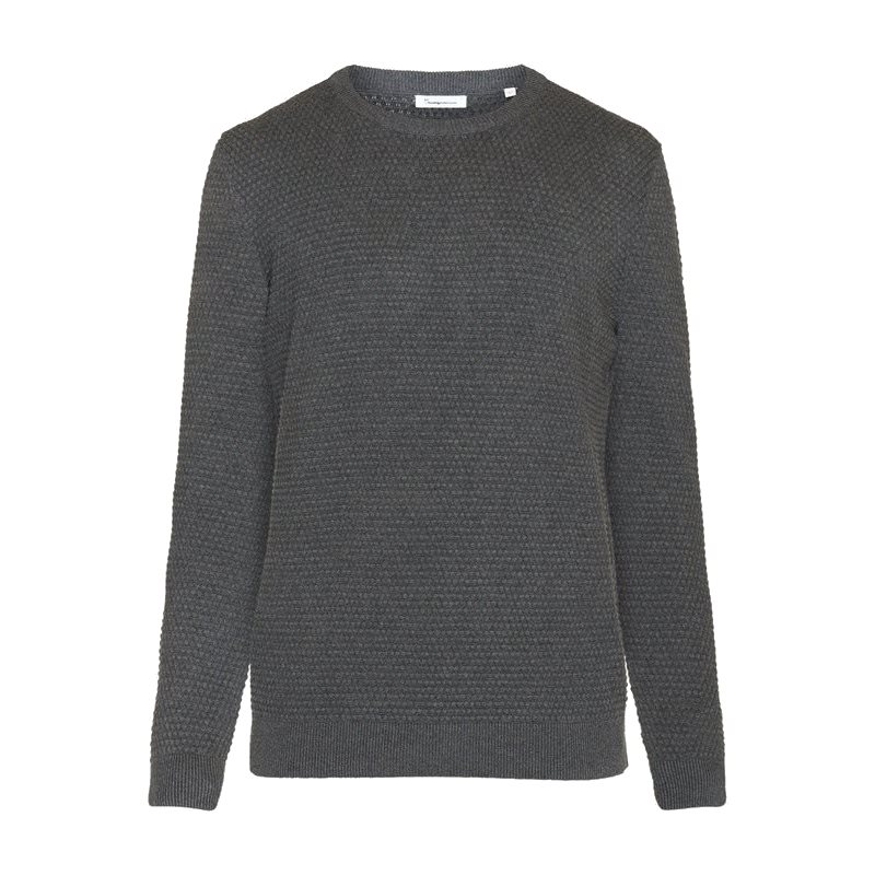 Vagn Regular Bubble Knit Crew Neck