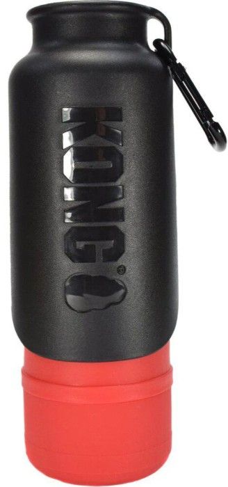 H2O Rostfri Vattenflaska Isolerad 740ml Röd