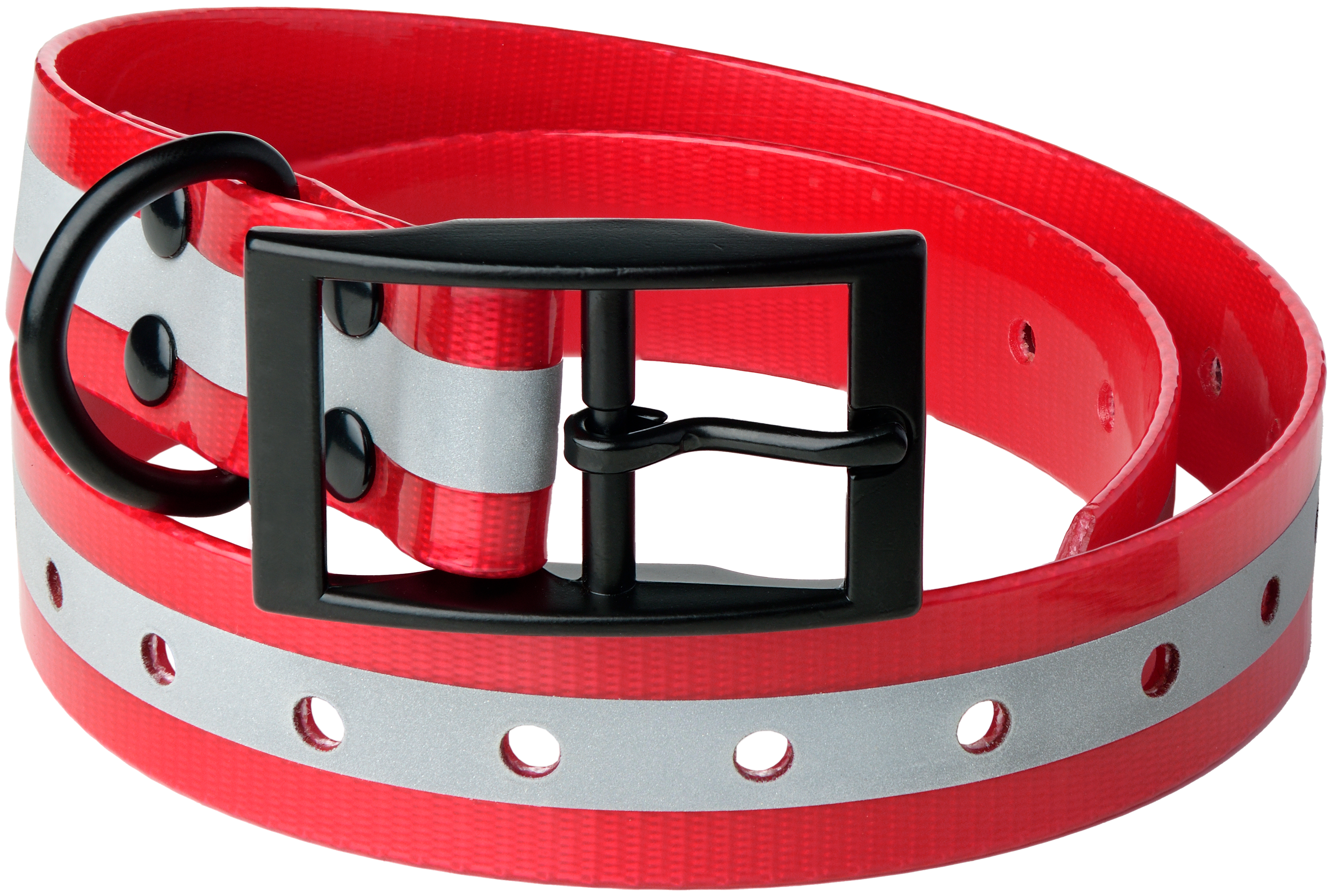 Hundhalsband Röd med reflex
