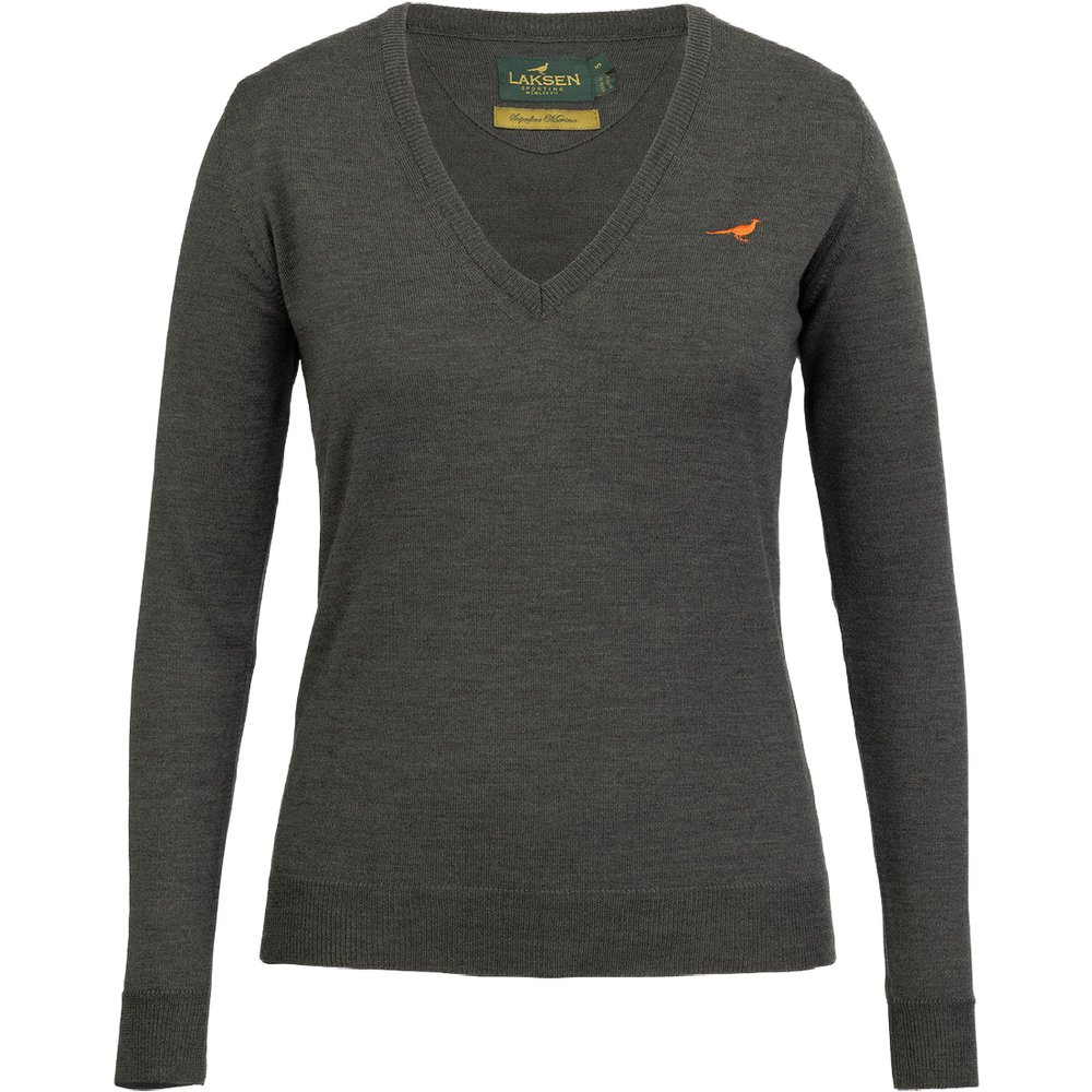 Camilla V-Neck Loden Green