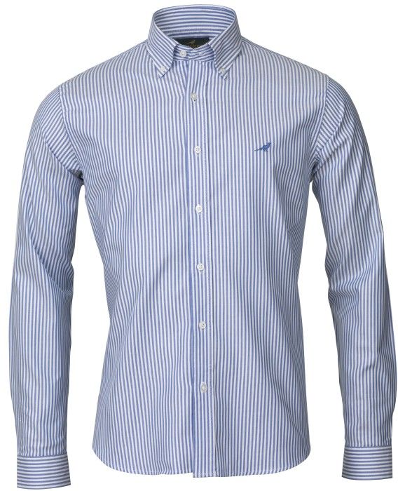 Eton Stripes Shirt Navy