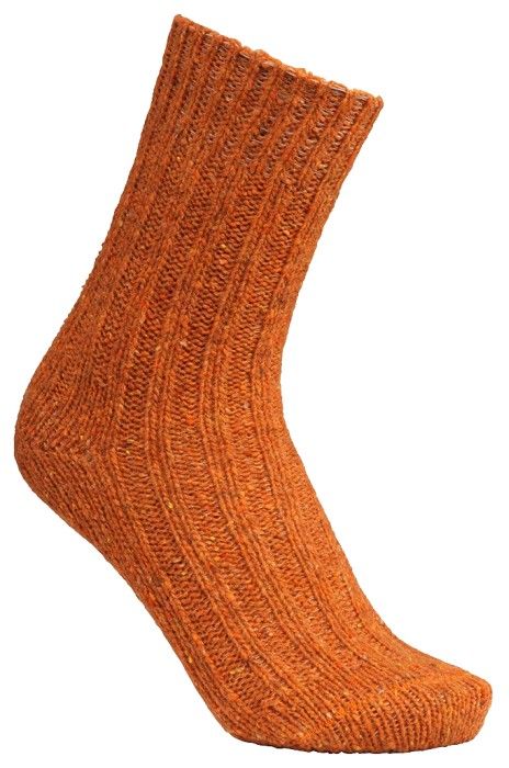 Firenze Wool Socks Orange