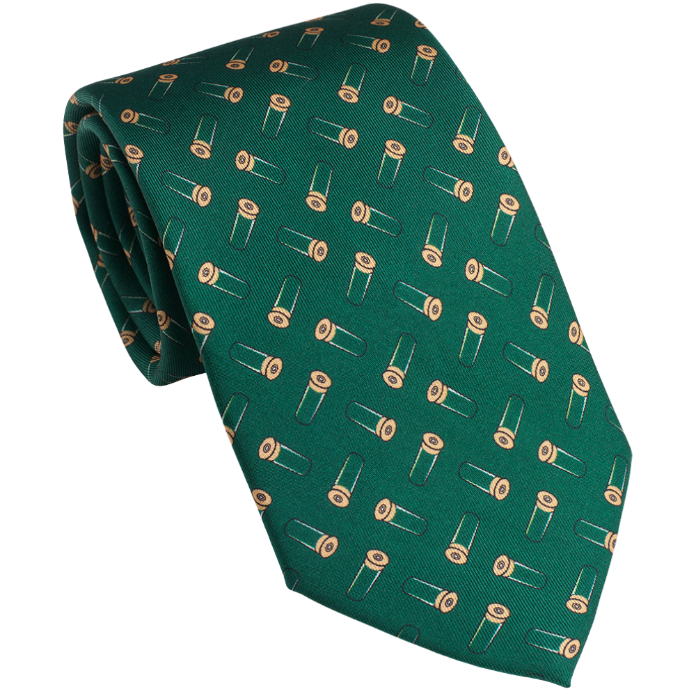 M's Cartridge Silhouette Tie British Racing Green