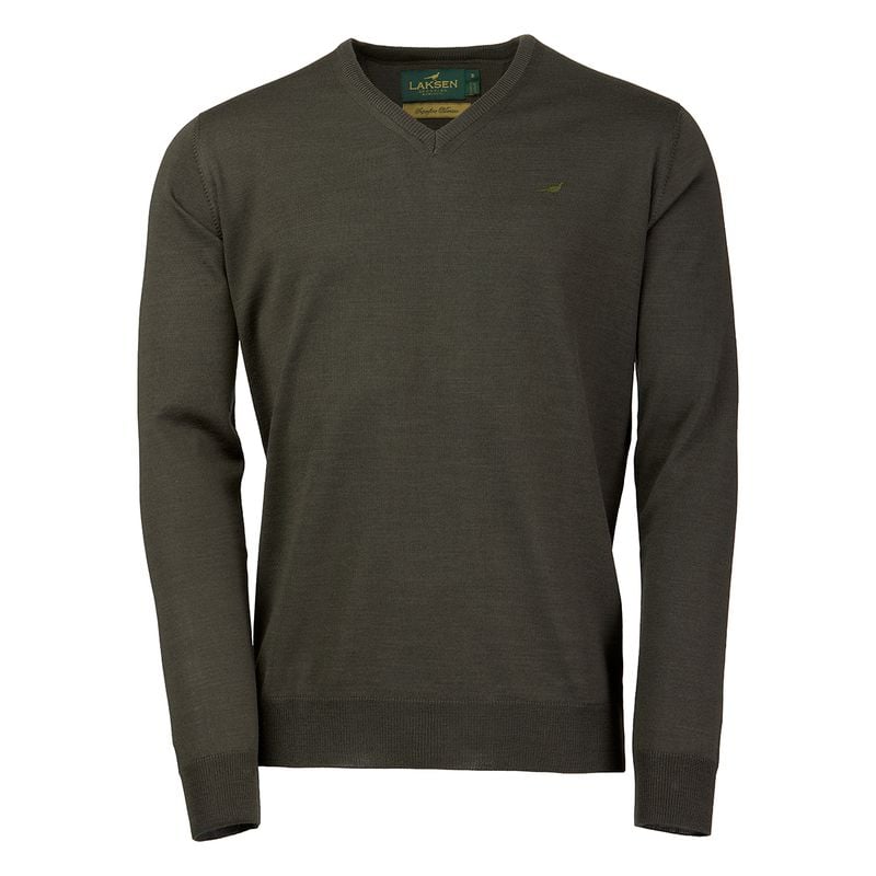 M's Sussex V-Neck Olive