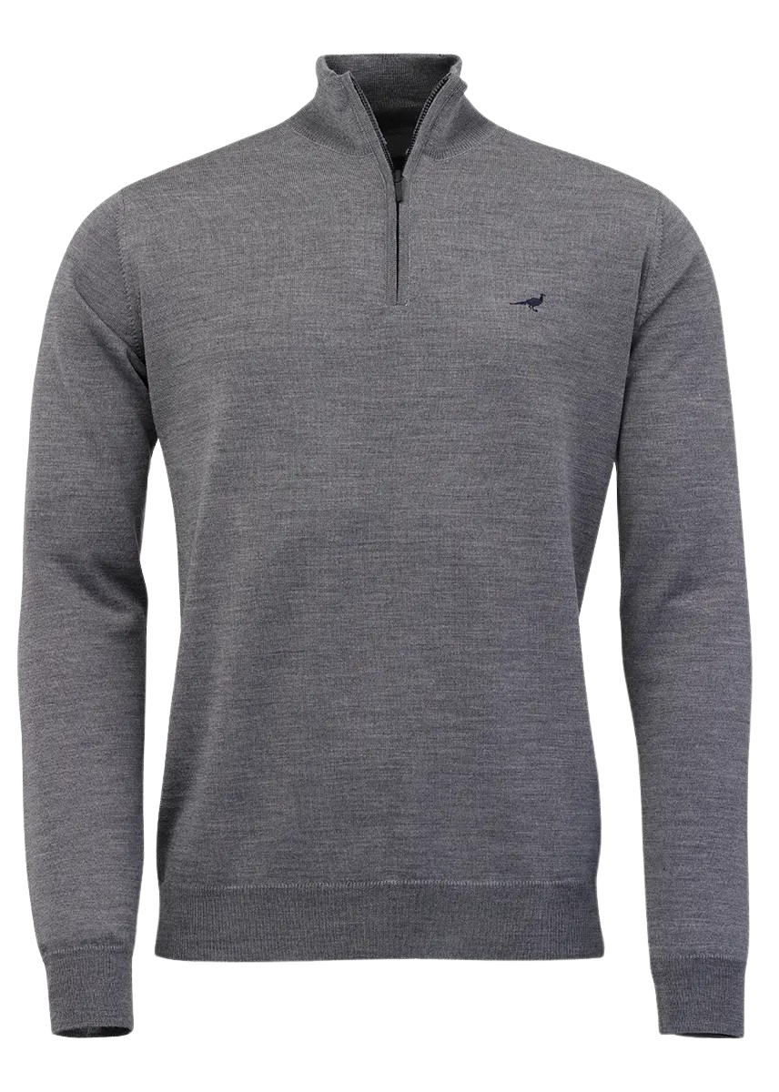 Norfolk Zip-Neck Overcast
