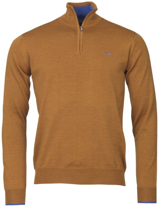 Norfolk Zip-Neck Reddish