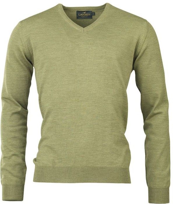 Sussex V-Neck Seagrass