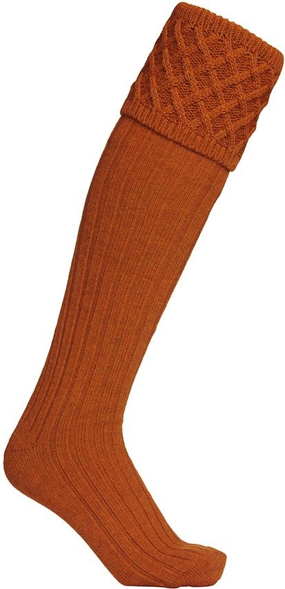 Windsor Shooting Socks Mandarin
