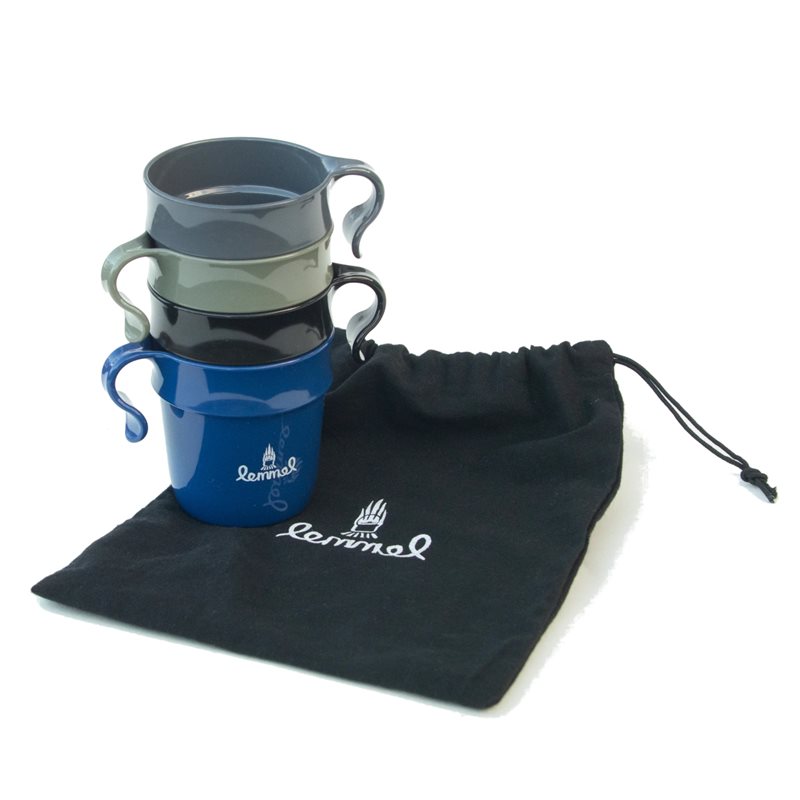 Kompispåsen 4 Stackable Mugs In Bag