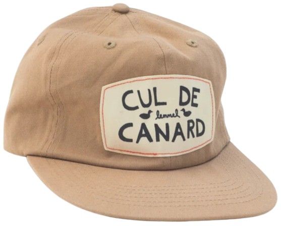 Caps Cul De Canard Beige