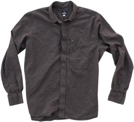 Flannel Shirt Överboda Dark Brown
