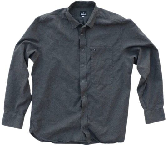 Flannel Shirt Överboda Dark Grey