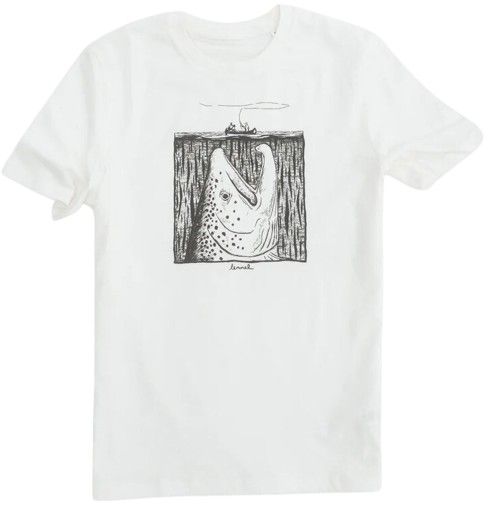 T-Shirt Moby Trout Off White