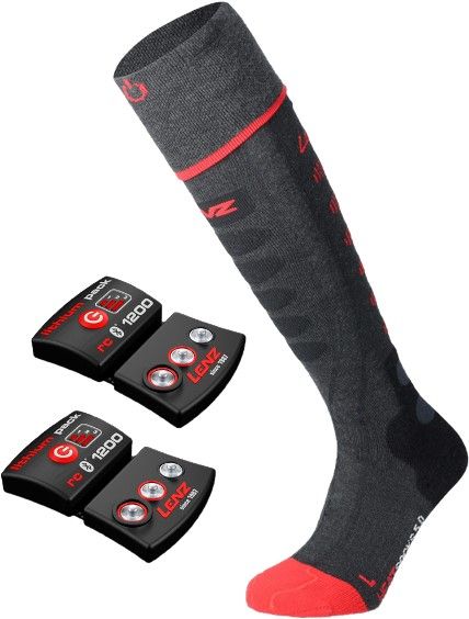 Set of Heat sock 5.1 + Lithium RCB 1200 Black/Red