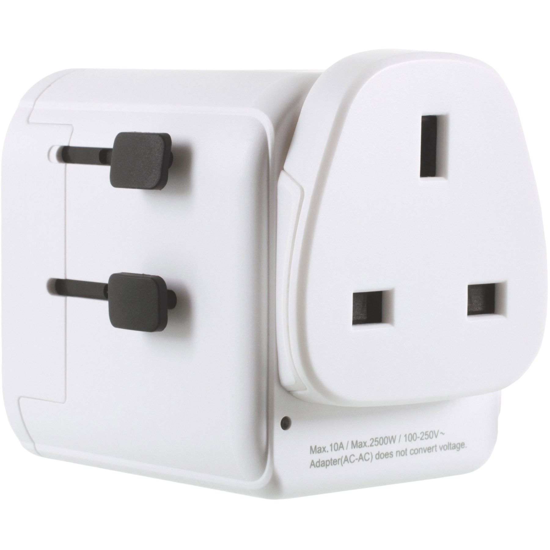 Lifeventure UK til World Travel Adapter med USB