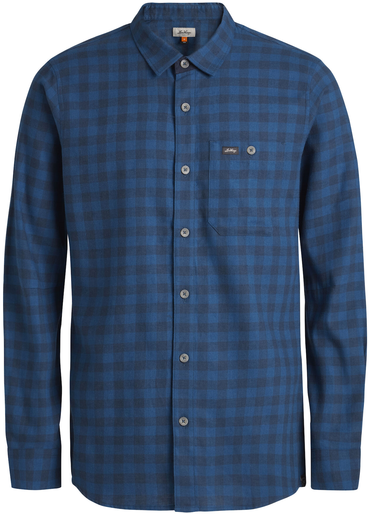 Ekren Ms LS Shirt Navy