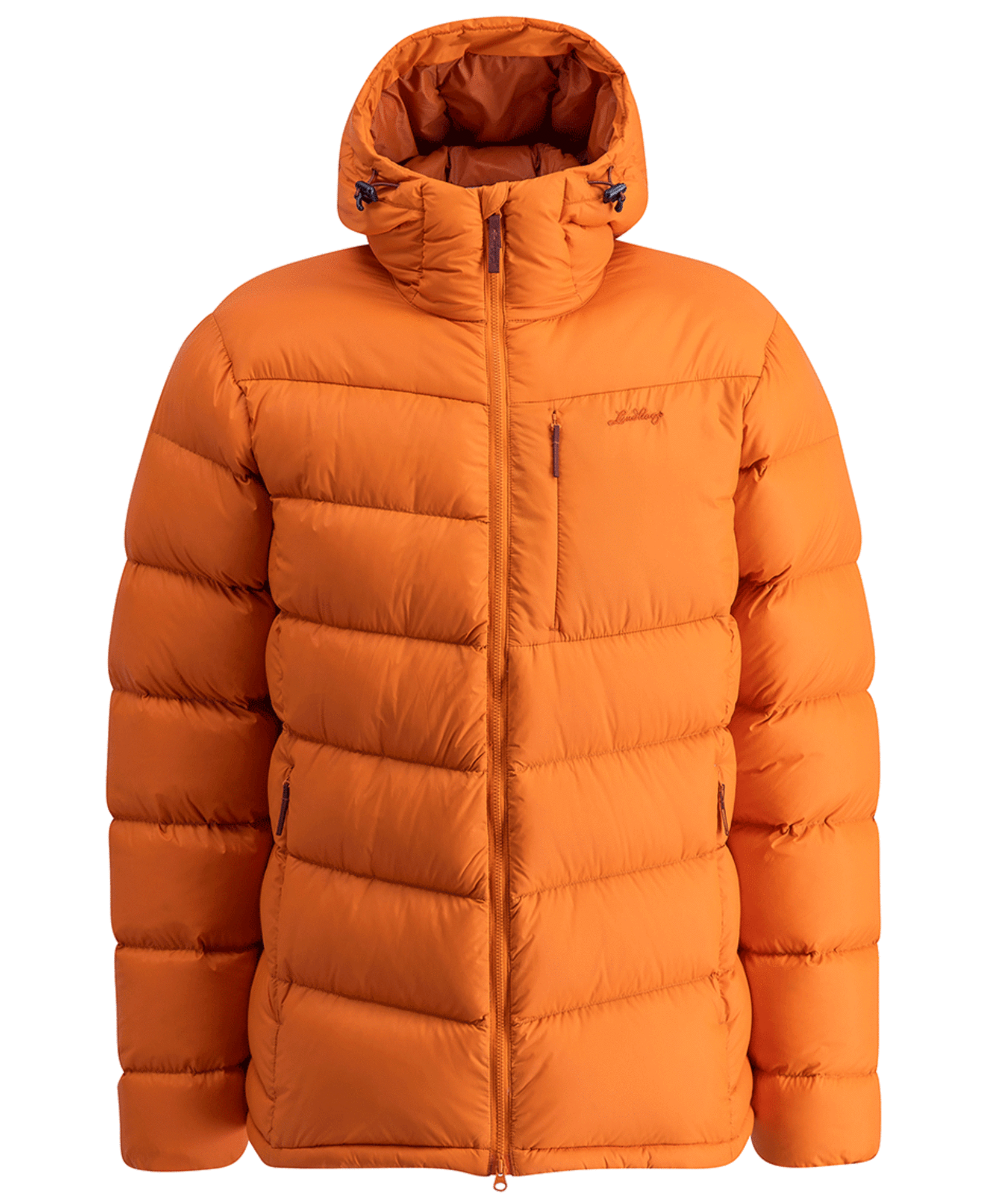 Fulu Down Hooded Jacket M Burnt Orange