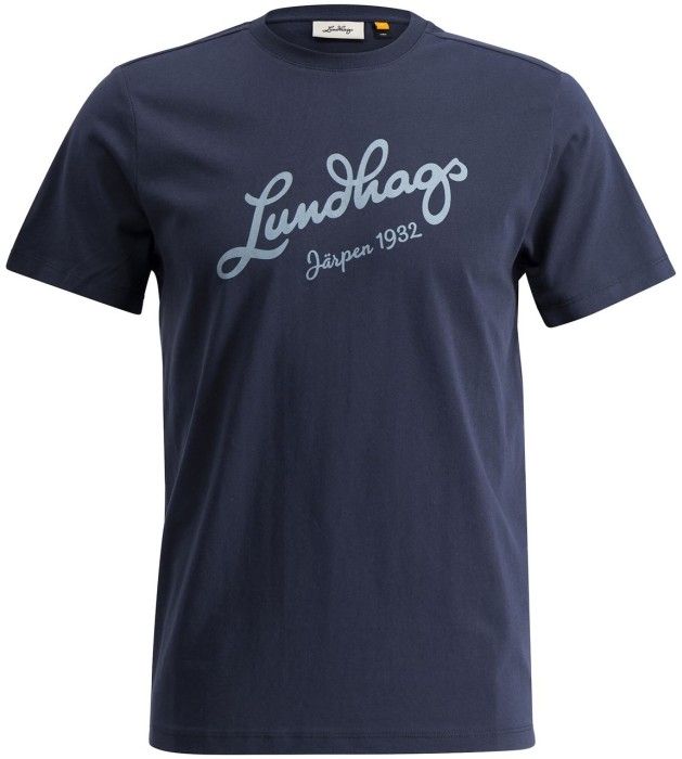 Järpen Logo T-shirt Ms Deep Blue