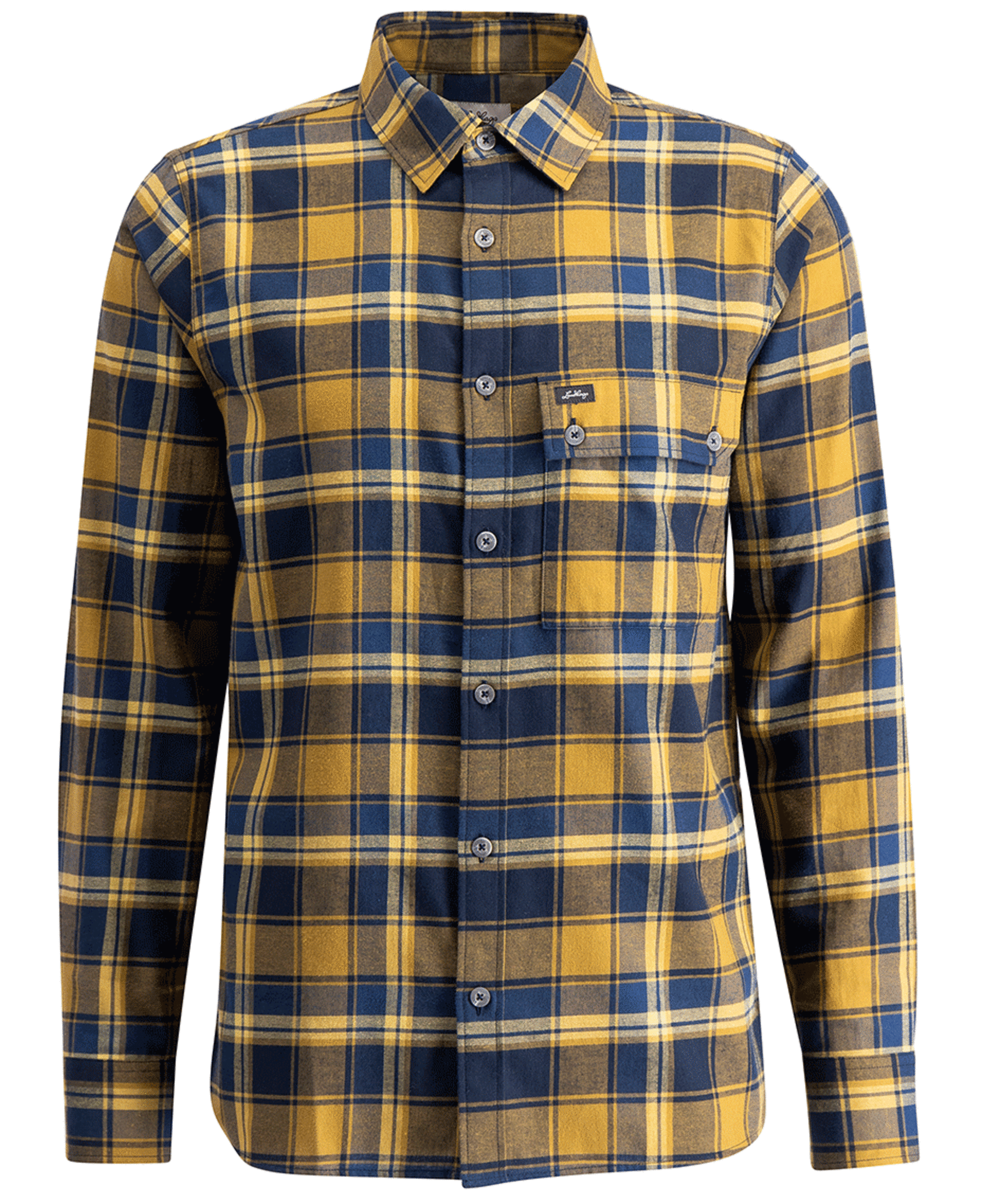 Järpen Plaid Flannel Shirt Olive
